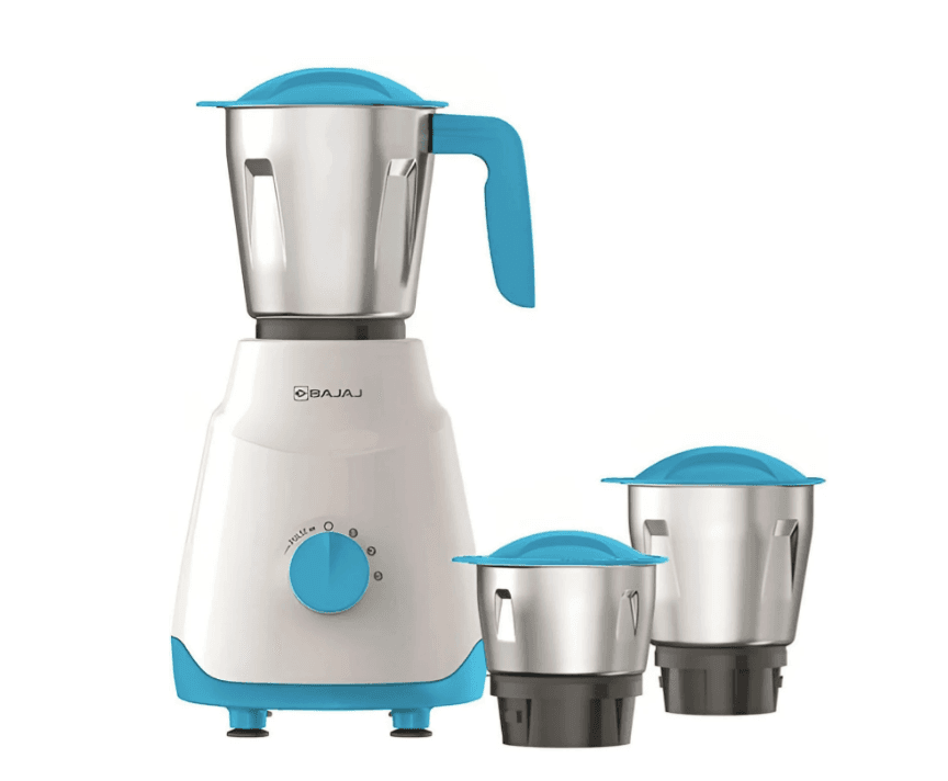 Bajaj Notch 500W French Blue Mixer Grinder